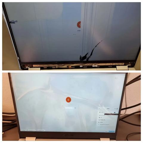 Asus Laptop mit gebrochenem Display – Displaytausch bei AdrianRepair Kößlarn