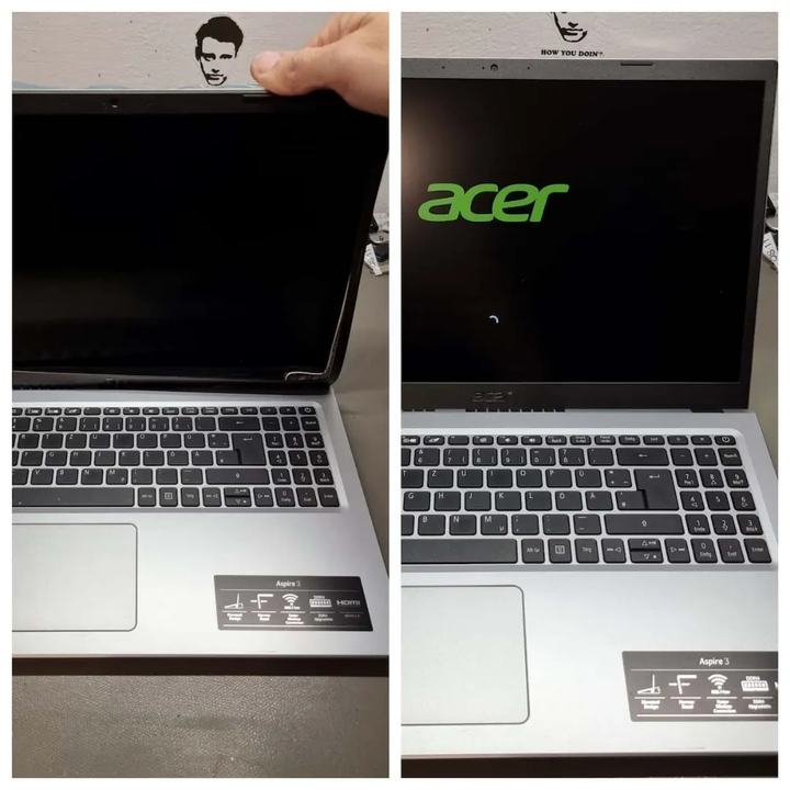 Acer Aspire 3 laptop no picture black screen repair AdrianRepair