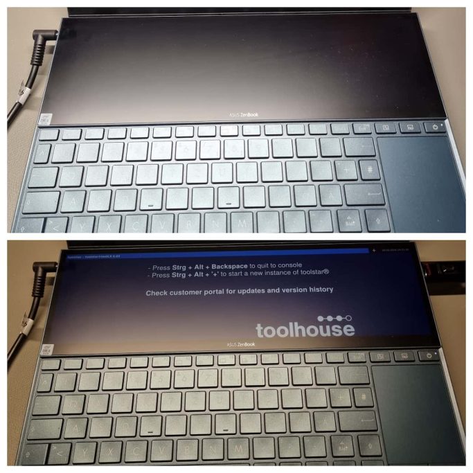 Fehlerbehebung Reparatur defektes Zweitdisplay ASUS Zenbook AdrianRepair Kößlarn -isplay-Austausch